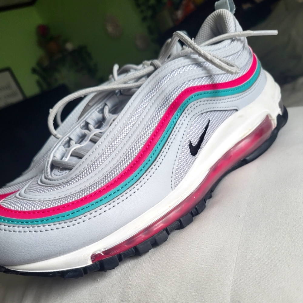 NIKE Airmax 97s (white blue and pink) BRAND NEW limited edition